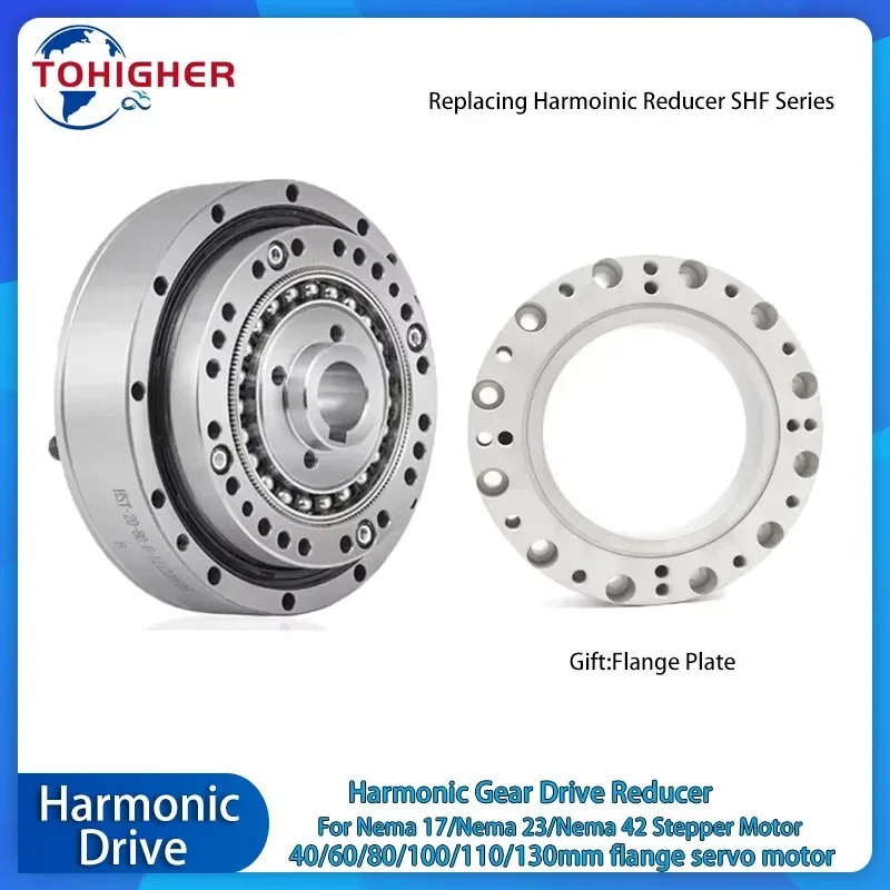 

High Precision Harmonic Gear Drive Hollow Type 20 Arcsec Reducer Replace SHF Harmonic Drive for Single Axis Robot