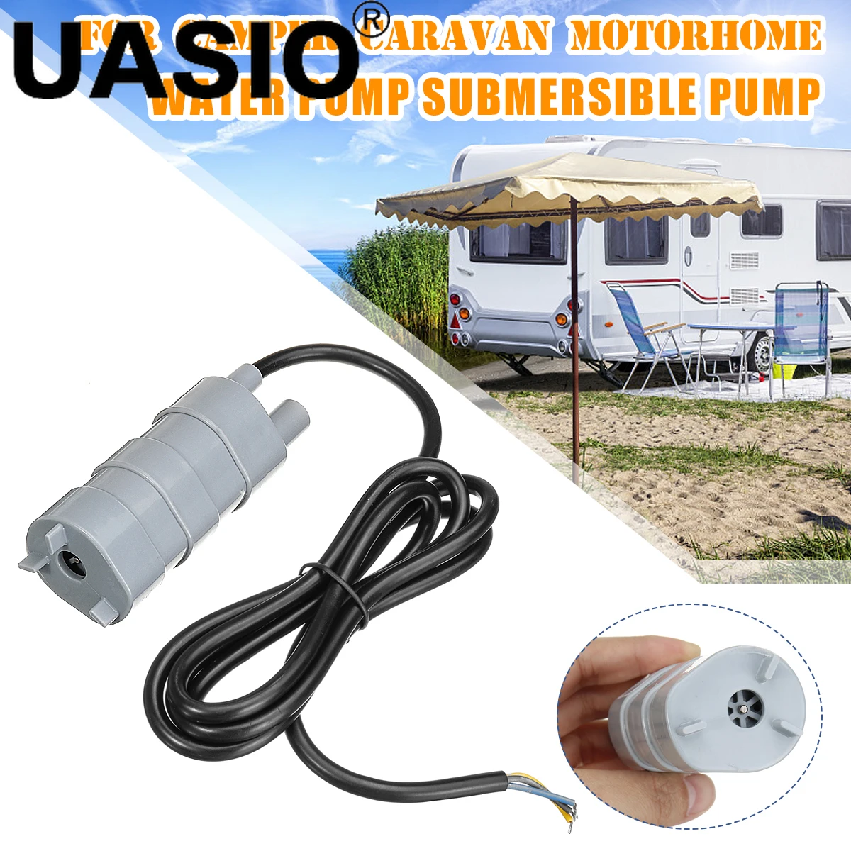 12V Motorhome High Flow Submersible RV Water Pump Whale van Caravan Camper travel trailer autocaravana Accessories