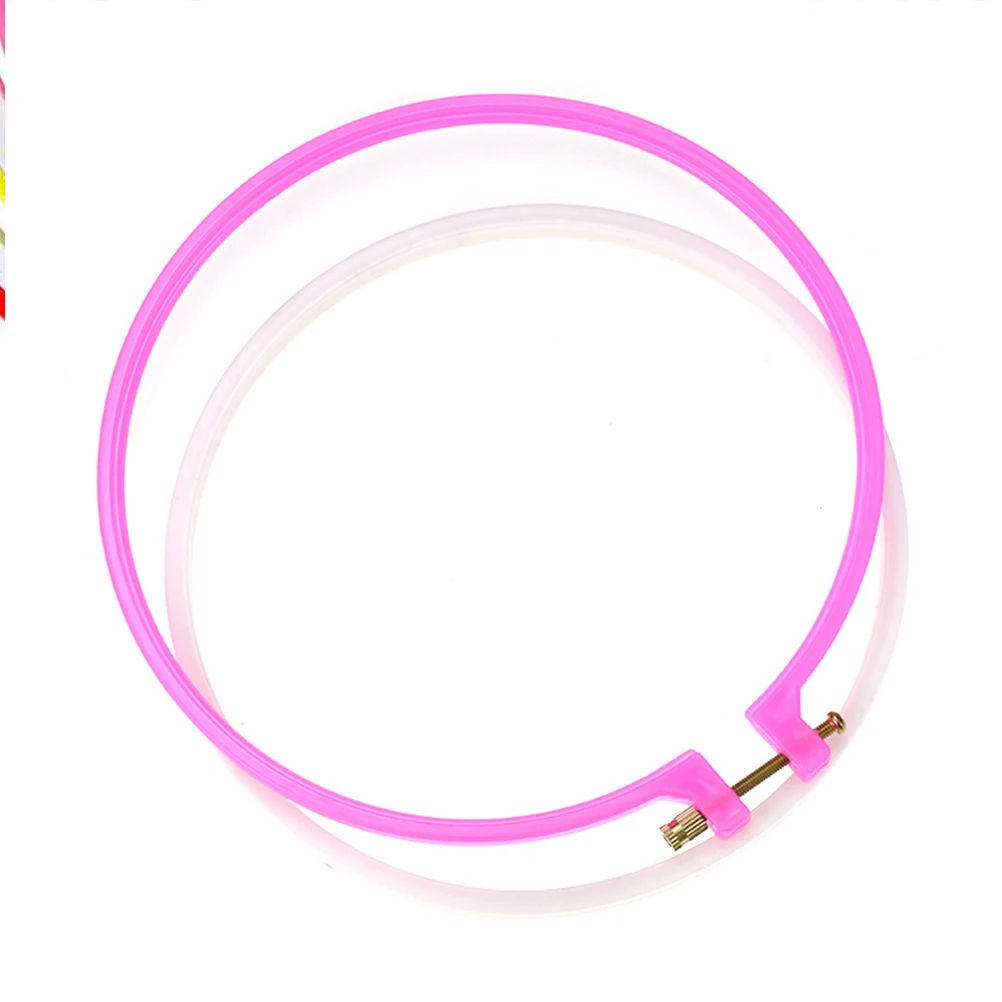 

5pcs Cross Stitch Hoop Set Diy Embroidery Frame For Needlework Quilting Decoration Traditional Sewing Tool Craft Lovers Gift