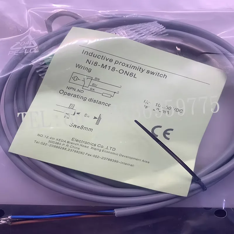 

NI8-M18-ON6L NI8-M18-ON6L-Q12100% новый оригинальный бесконтактный переключатель, гарантия один год