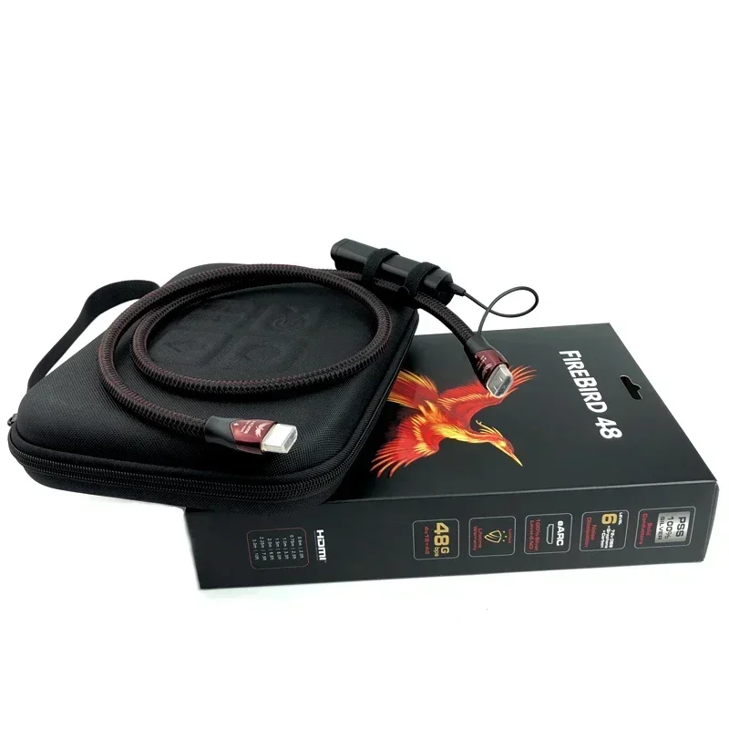 Высококачественный кабель HDMI FireBird с 10% серебряным покрытием, для AV-устройств и телевизоров, Ultra HD видео, HiFi аудио, EARC, 8K-10K, 48 Гбит/с, HDMI 2.1