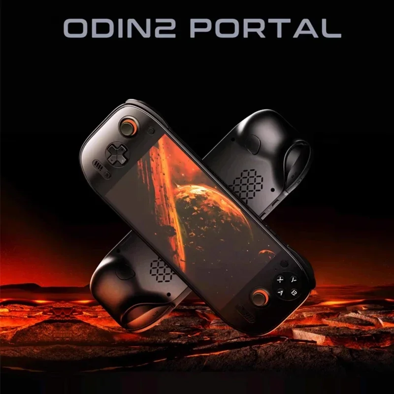 Ayn Odin 2 Portal Odin2 7inch Game Console 8000mah 8gen2 Open Source Retro Video 120hz Screen Handheld Game Player pc customized
