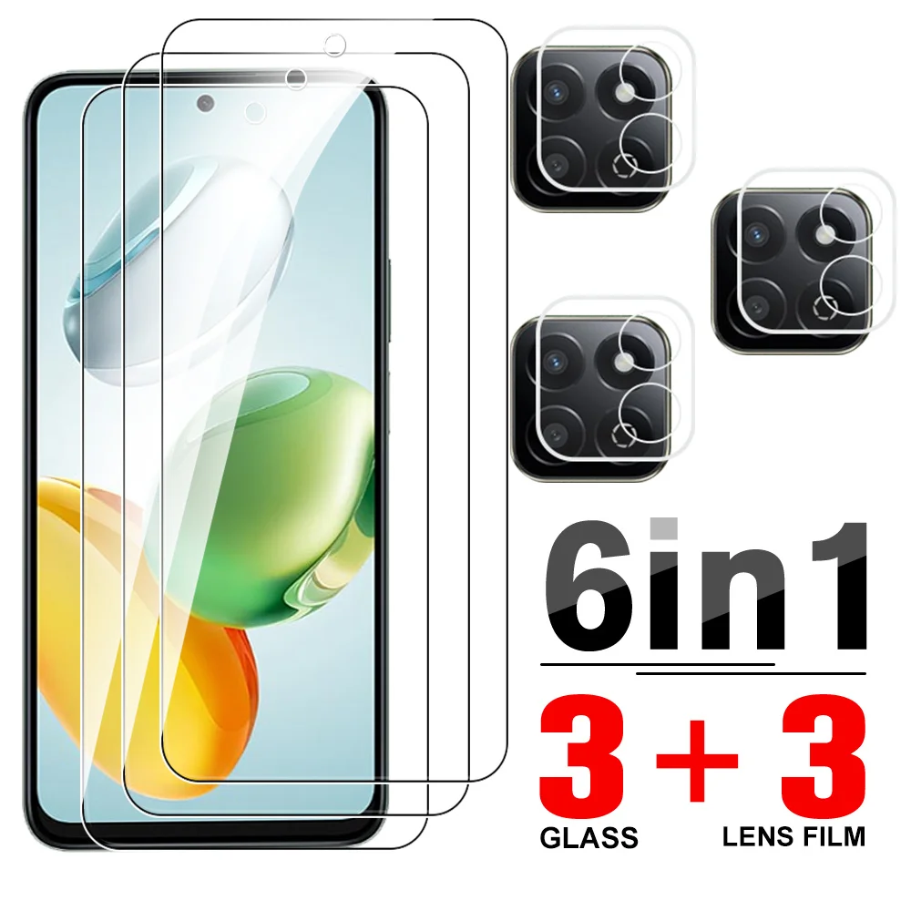 6in1 Honor200Smart Camera Protector Glass Case For Honor 200 Smart 5G Tempered Glass On Honor200 Smart 200Lite Protective Films