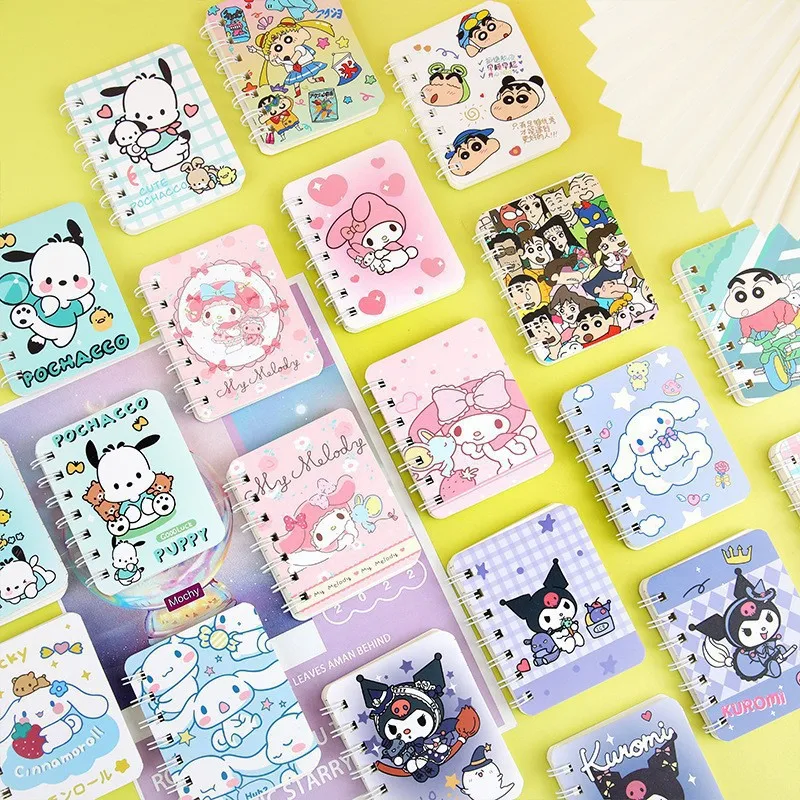 

20 шт., блокнот Sanrio с мультяшным принтом, A7