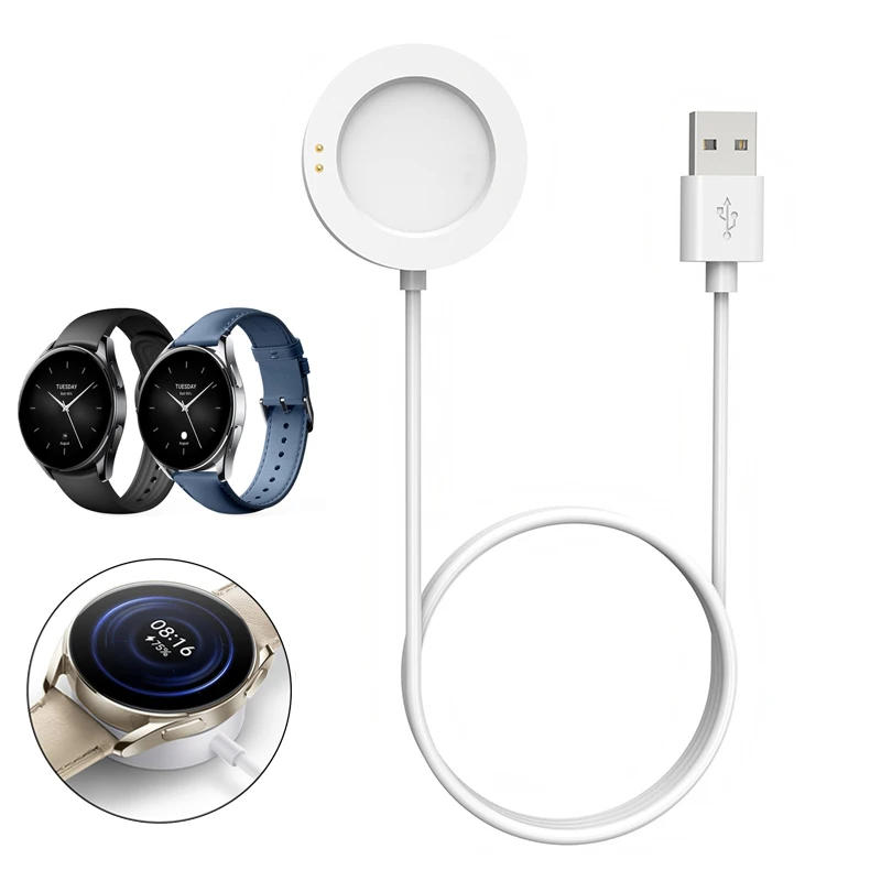 Smartwatch ładowarka dokująca Adapter USB kabel ładujący przewód zasilający do zegarka Xiaomi S2 46mm/42mm Sport inteligentne akcesoria
