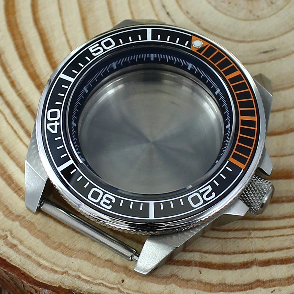 Luxury Watch Diving Case Fit 4R35 4R36 NH35 NH36 Automatic Movement Waterproof Stainless Steel For PROSPEX King Samurai Series