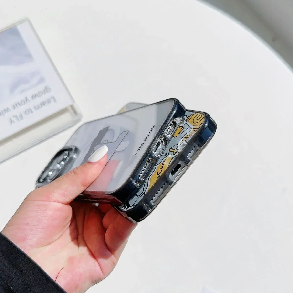 Magsafe Acrylic Cartoon Mouse Cheese Phone Case Cover for iPhone 11 12 13 14 15 Pro Max Case for iPhone 15 ProMax