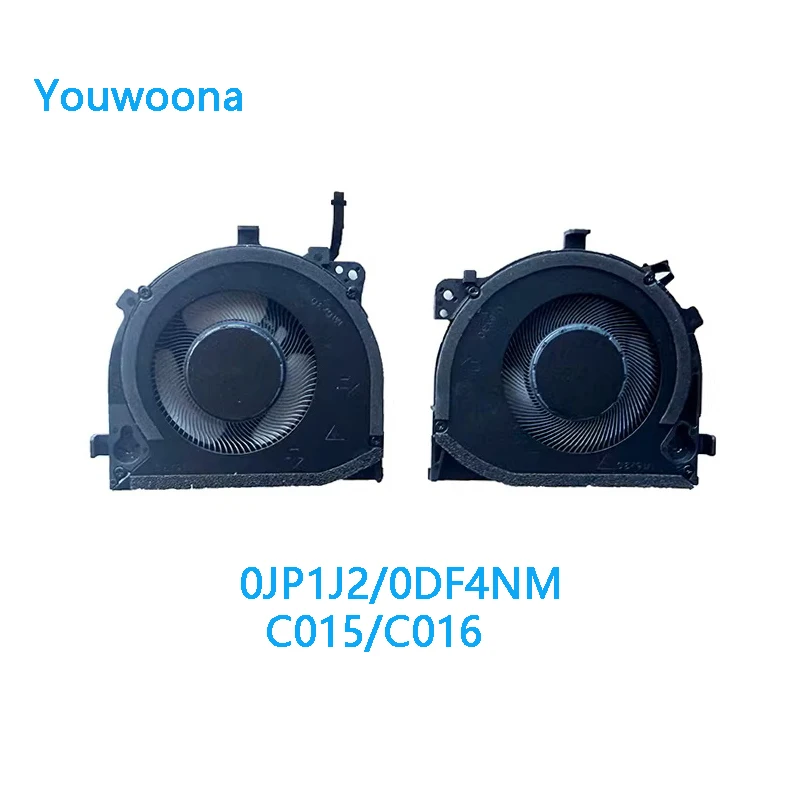 

New Original Laptop CPU GPU Cooling Fan For Dell Pro 13 Premium PA13250 0DF4NM 0JP1J2 C015/C016
