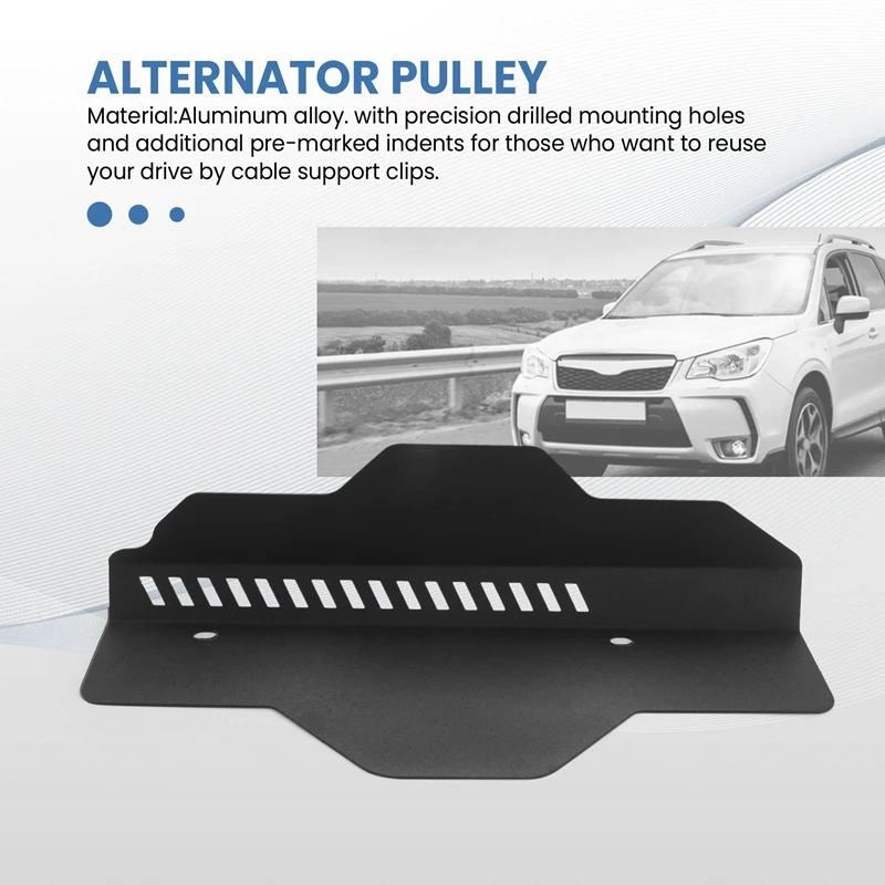 غطاء بكرة وحزام المولد ، ملحقات السيارة ، سوبارو WRX و Sti 02-17 #5