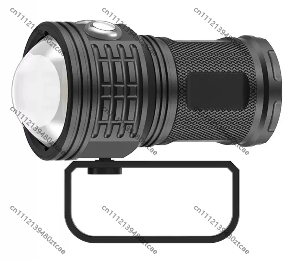 80m Waterproof Diving Fill Light 100W High Bright COB Underwater Photography Rechargeable Flashlight
