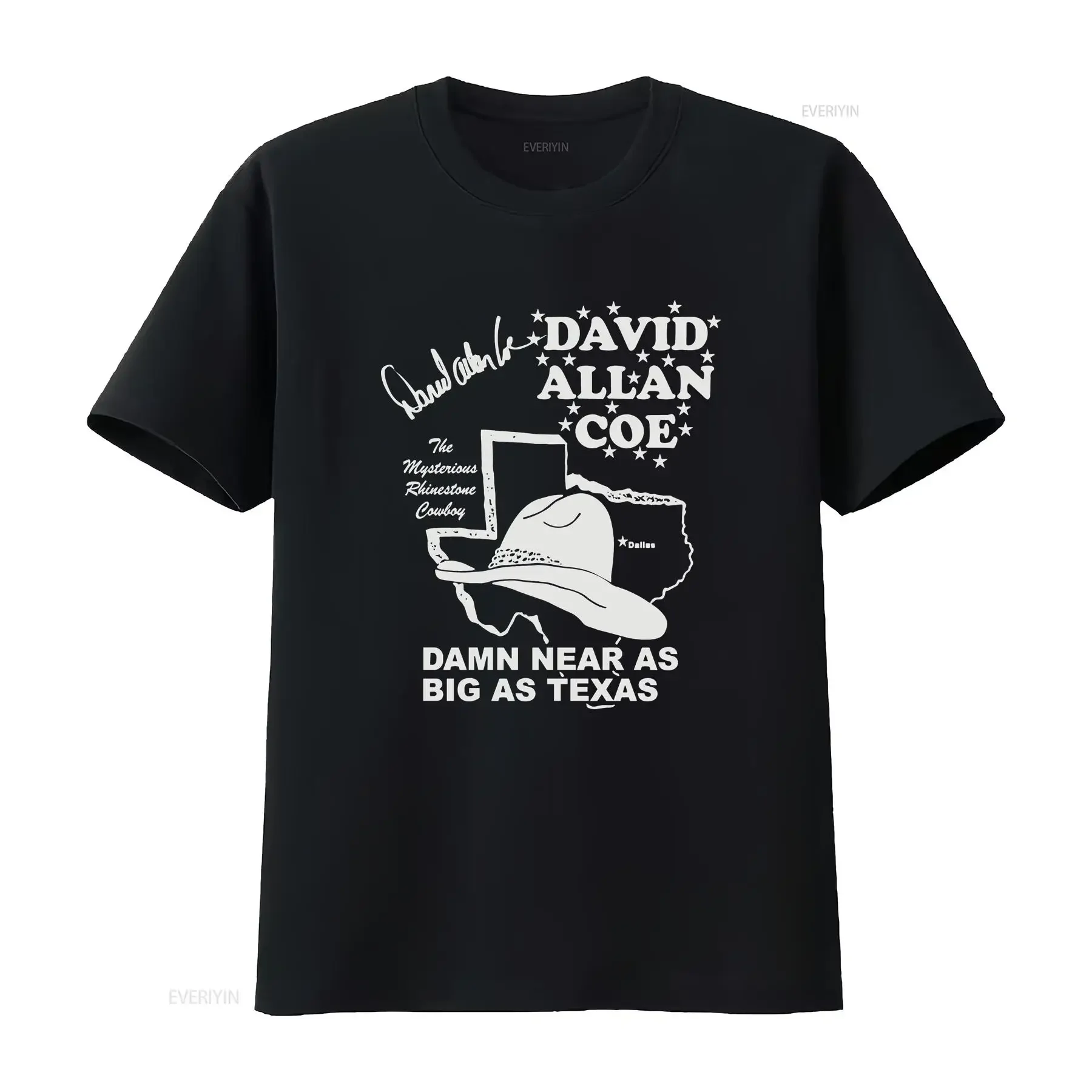 

Новая редкая футболка David Allan Coe Family S 235XL L396 винтажный стираный топ для повседневной носки homme дизайнерская одежда мода унисекс