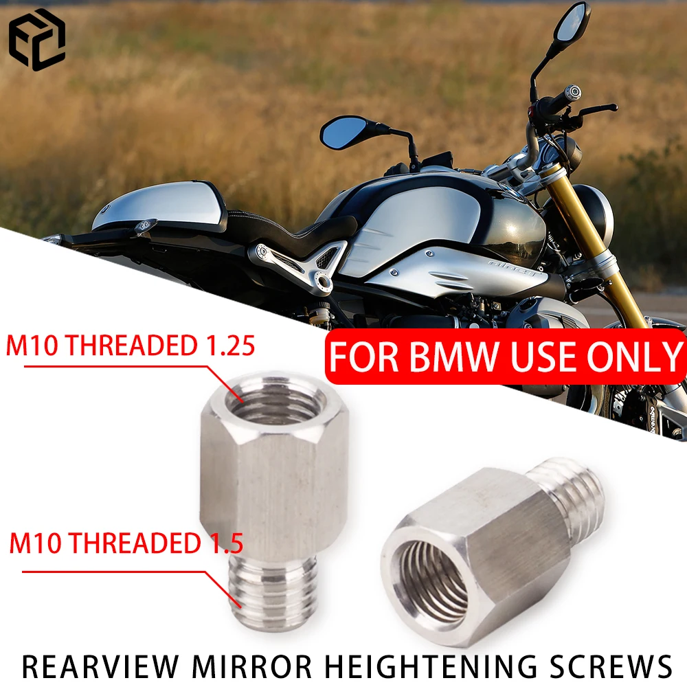 

Motorcycle rearview mirror heightening screws - specially designed For F800R F900R S1000R R1200R R1250R RnineT