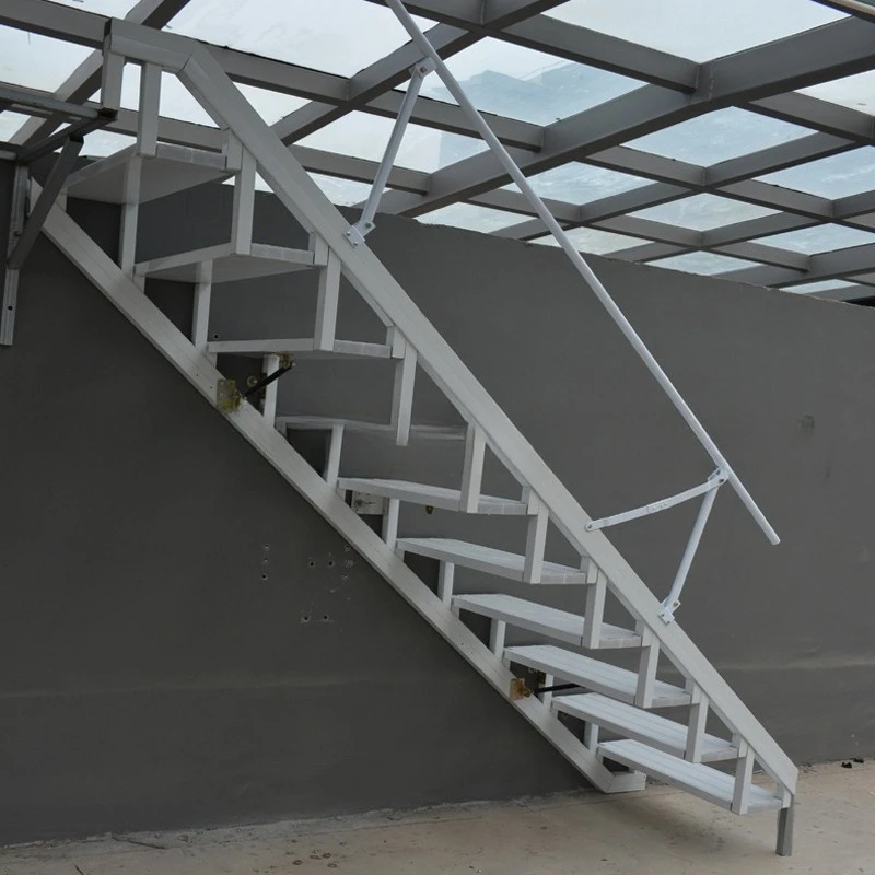 Ladder Customized multi-function space-saving invisible household room stairs Side wall escalator Wall stairs