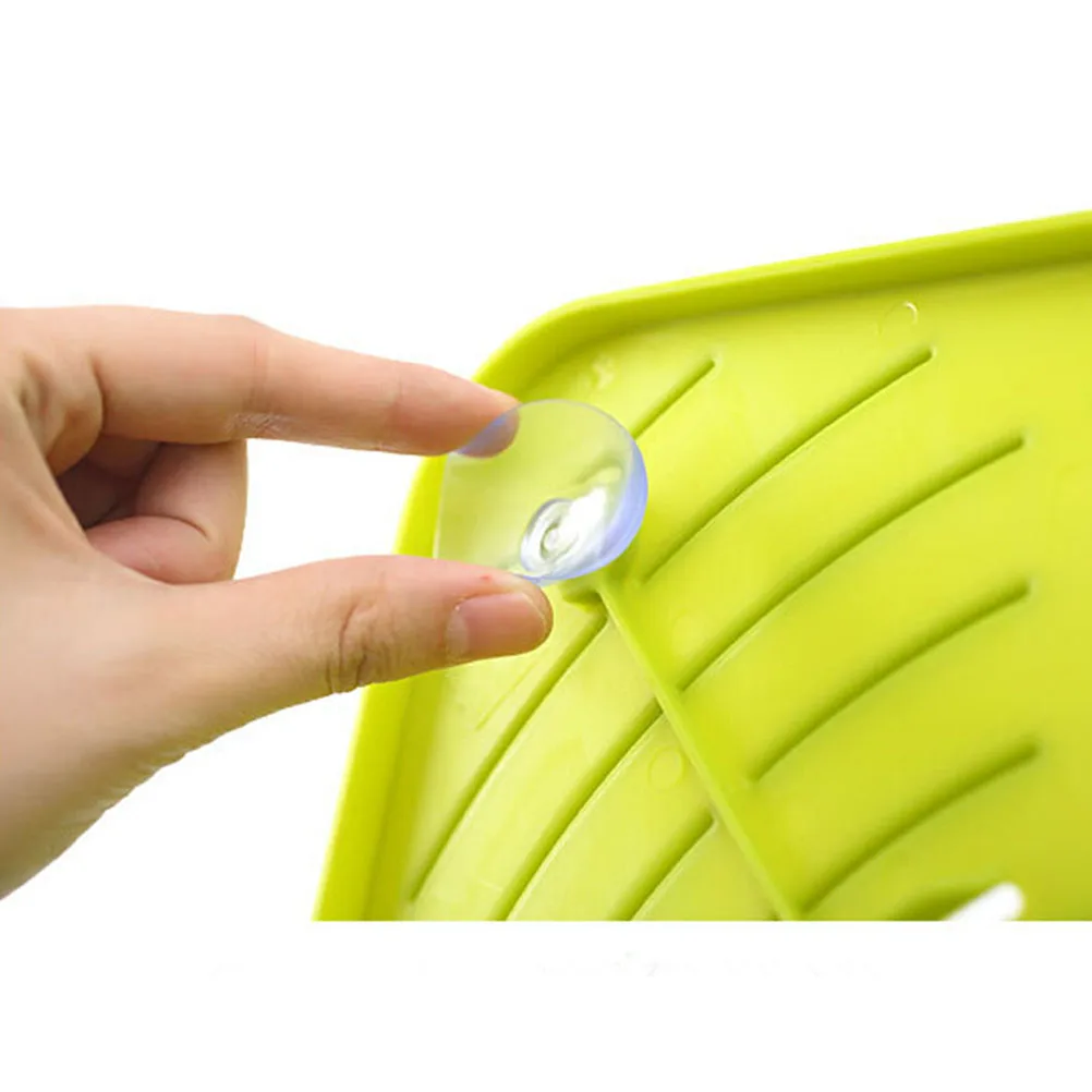 

Triangle Shelf Holder Blue Kitchen Sink Storage Rack No Peculiar Smell Fast Draining Sponge Soap Organizer Drainage Stand