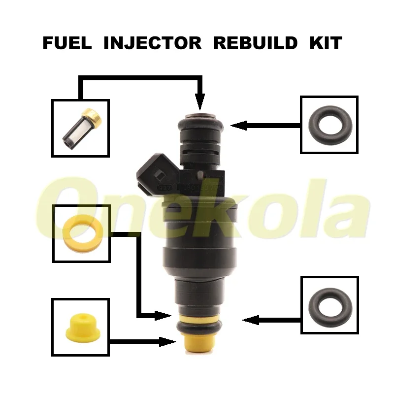 Fuel Injector Repair Kits for Ford Fairlane 88-95 Fairmont Falcon 88-94 3.9L OEM 0280150790