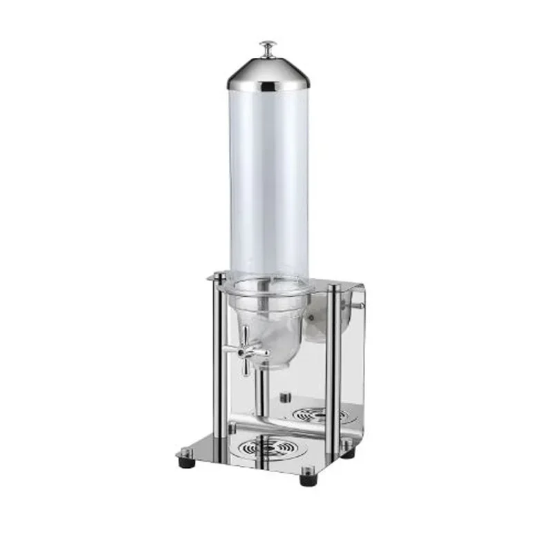 Stainless steel cereal dispenser, hotel cafeteria double-ended knob cereal machine