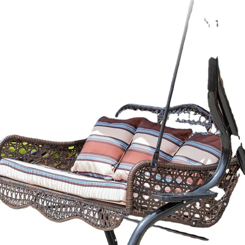 

Adult hanging basket swing outdoor courtyard household hanging chair, double rocking chair children's outdoor balcony