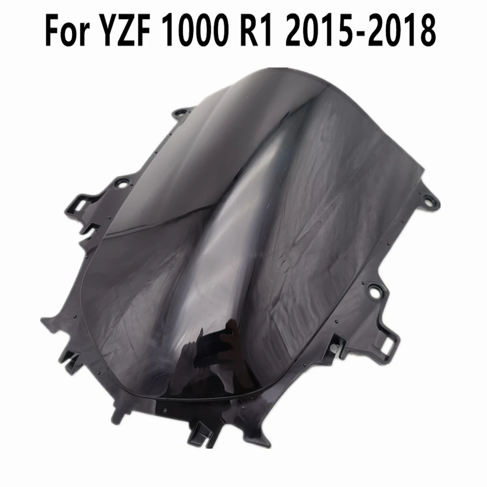 

Wind Deflectore Windshield Convention Black Clear For Yamaha R1 2015-2016-2017-2018 Windscreen Fit YZF 1000