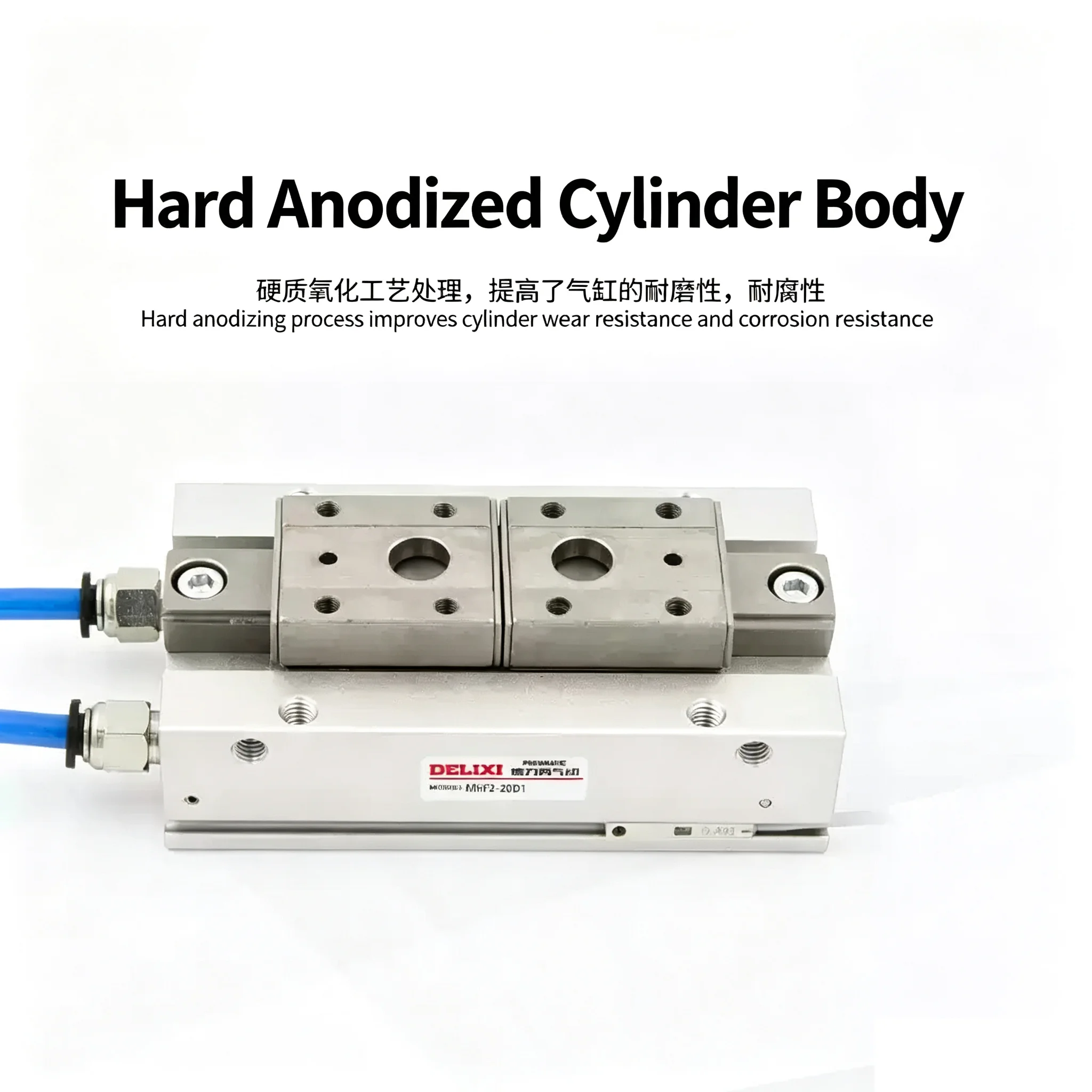 type Air Pneumatic Gripper Cylinder MHF2 series with strong gripping force MHF2-8D MHF2-12D MHF2-16D MHF2-20D MHF2-20D2