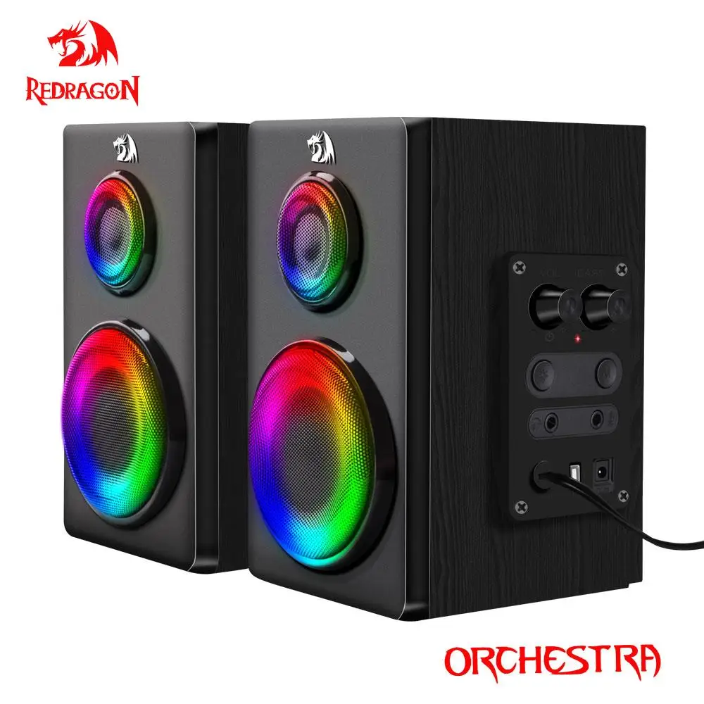 مراجعة مفصلة لـ REDRAGON GS811: مكبرات صوت بلوتوث RGB لمحبي الألعاب والموسيقى