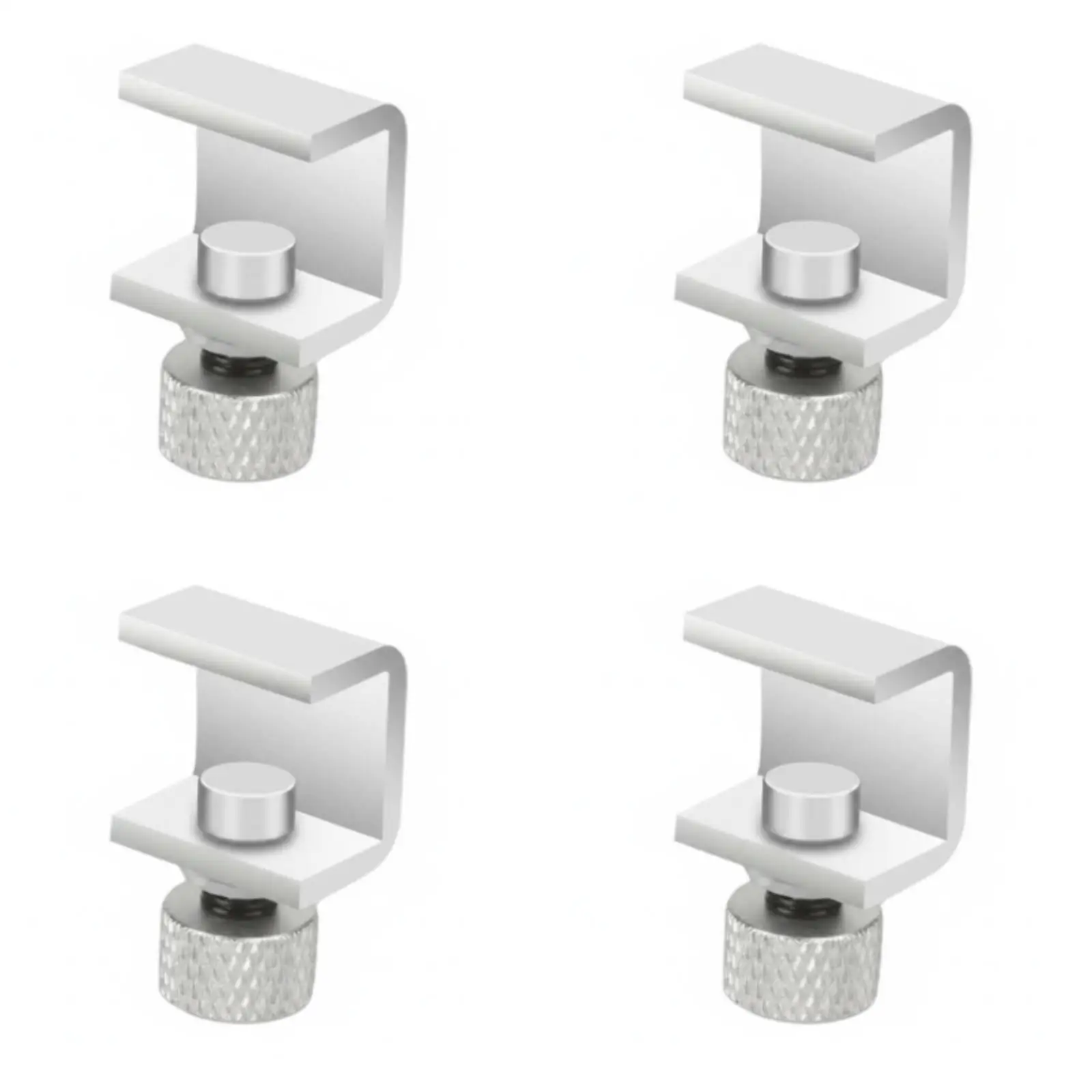 Printer Glass Bed Clamp Aluminum Alloy Adjustable Bed Fixing Clip Stable Hold Printing Hardware for Print Surface