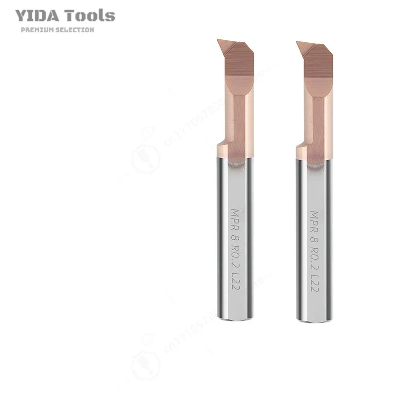 2-8mm Shockproof Carbide Internal Profiling Grooving Bar CNC Lathe Small Diameter Hole Boring & Grooving Tool