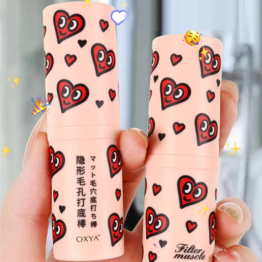 2023 Nieuwe Onzichtbare Porie Gezicht Primer Langdurige Make-Up Primer Stick Foundation Olie Controle Gezicht Matte Primer Koreaanse Cosmetische