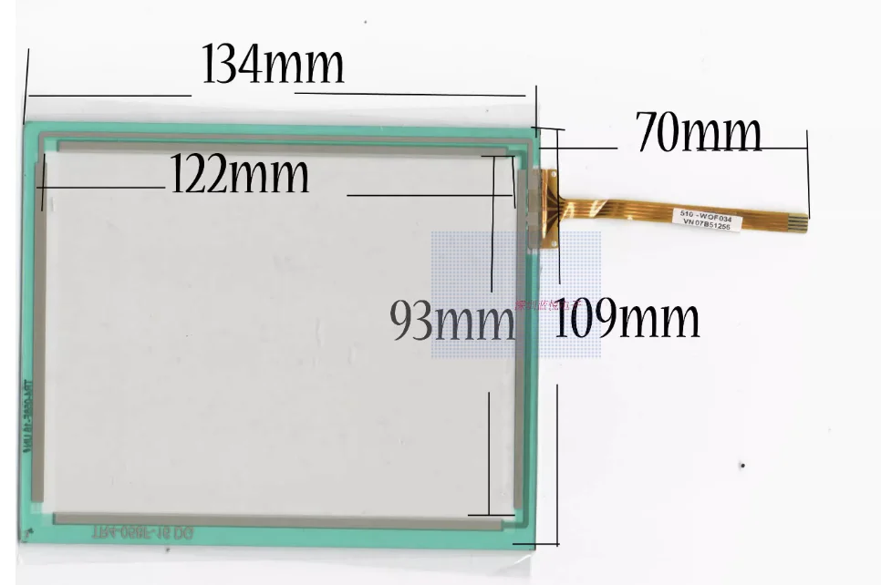 

6-inch four wire resistor touch screen, handwriting screen, industrial control screen