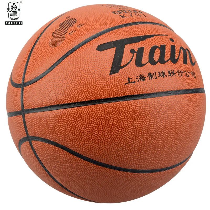 Locomotive Basketball Authentic Outdoor Durable Cowhide Genuine Leather Feel Youth Adult Size 6 Women