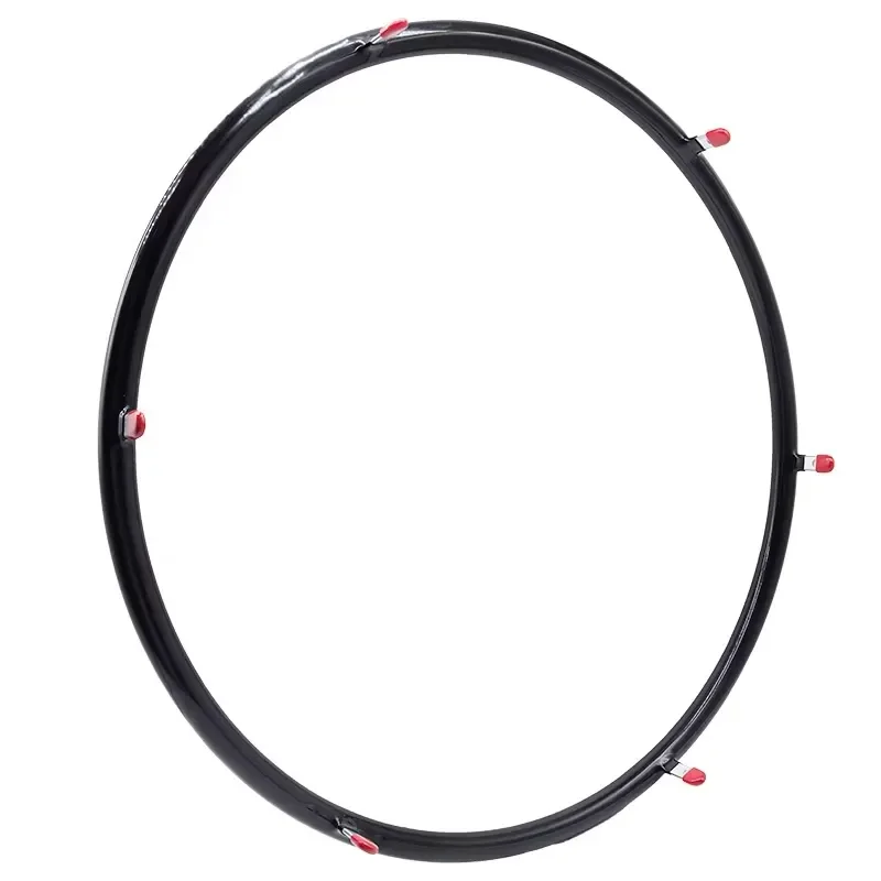HL4012 24-inch 25-inch 26-inch non-slip PVC sheathed round bracelet wheelchair accessories with push ring, one-year warranty
