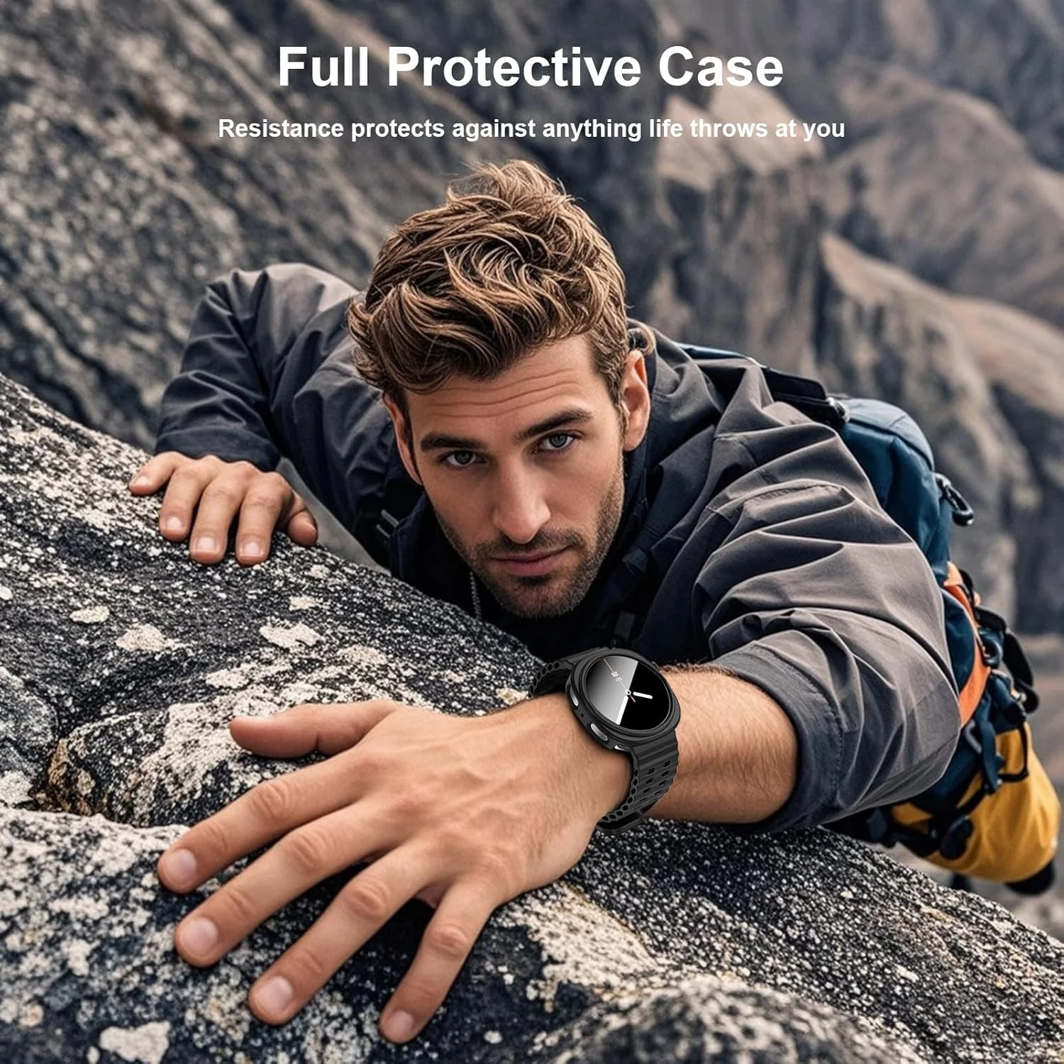 Подходит для Samsung Galaxy Watch 8, жесткий защитный чехол-бампер для ПК 40/44 мм, с защитной пленкой из закаленного стекла высокой четкости.