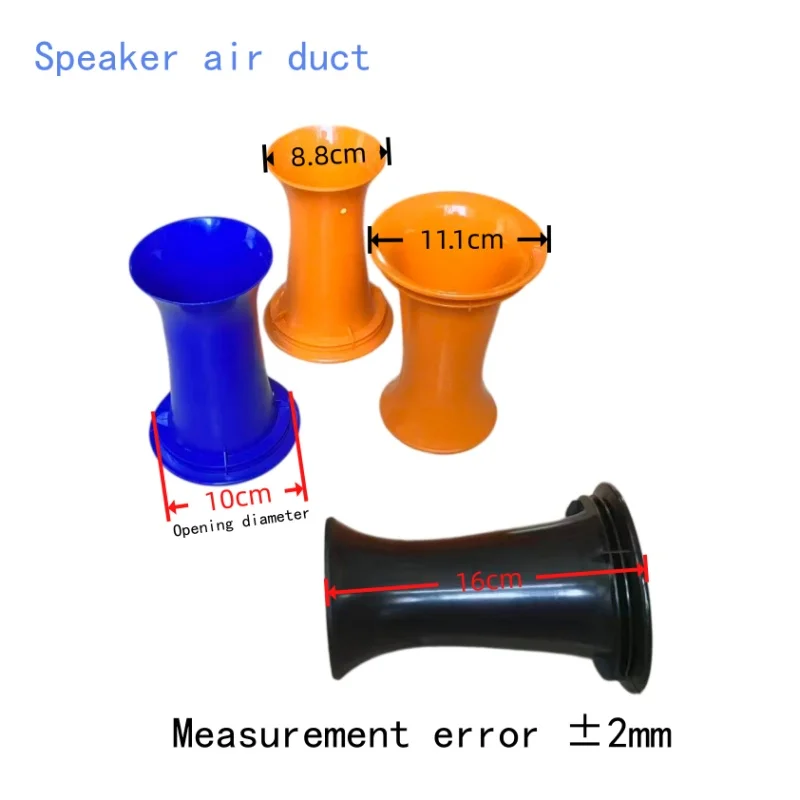 Large Dual-Way Speaker Air Duct, Abs Bass-Reflex Tube, Blue Speaker Air Duct, Orange Speaker Air Duct, Black Speaker Air Duct, Speaker Bass-Reflex Tube, Large Dual-Way Speaker Air Duct, Long Bass-Reflex Tube, Speaker Bass-Reflex Tube, Subwoofer Bass-Reflex Tube, Speaker Air Outlet Tube, DIY High-Power Speaker Accessories, Abs Speaker Guide Tube, Speaker Enclosure Exhaust Port, Speaker Bass-Reflex Hole, Stage Speaker Modification Air Duct.