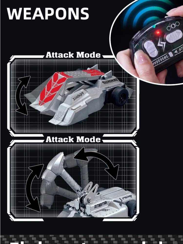 

New 2.4G Double Battle RC Car Fighting Armored Car Electric Bumper Cars Gladiator Battle Toys Gifts Race Parent & Child