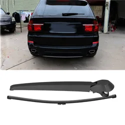 Rear Wiper Arm Blade Set Car Accessory 61627206357 Replacement for BMW X5 E70 2007 2008 2009 2010 2011 2012 2013