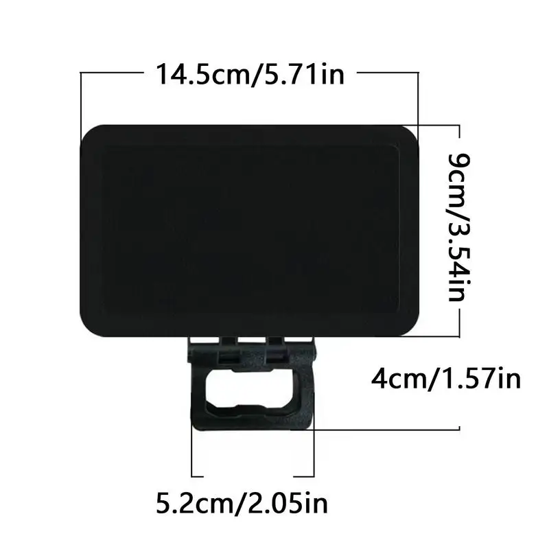 Telefon-Sonnenschutz für Fahrrad, blendfreier Sonnenschutz für Telefone, faltbares Handy-UV-Schutzpanel für Fahrzeuge, blendfrei