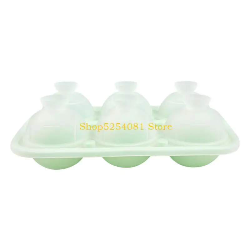 AXYC For Parties Use Tennis Ball Ice Cubes Silicone Molds Easy Releases Innovative Ice Tray