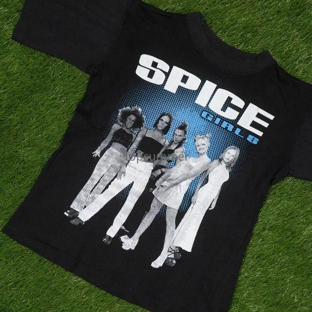 Vintage Spice Girls T Shirt (Xs) Deadstock 90S Tee Backstreet Boys Take That Britney Spears Aaron Carter N\'Sync Girl Power