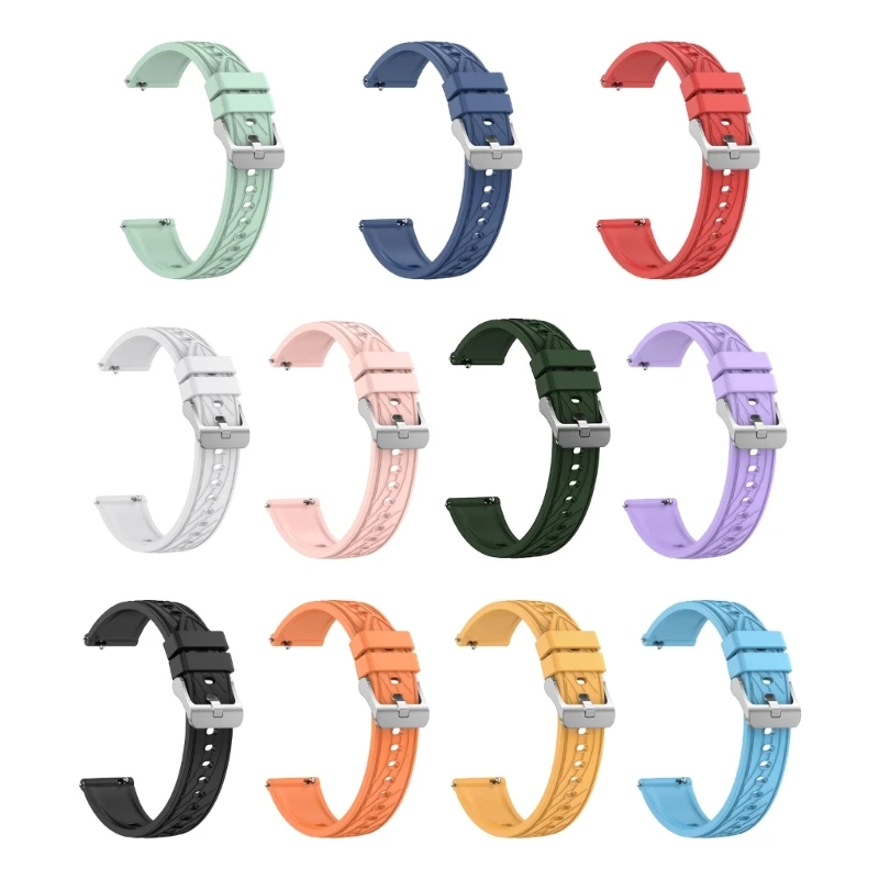 Fashion 18mm Watch Bracelet Band Soft Adjustable Waterproof Belt Strap for GT4