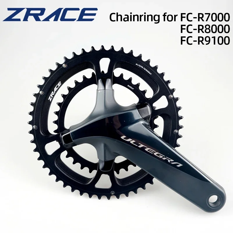 ZRACE Bicycle Chainwheel 50-34T 52-36T 53-39T For Simano Road Crankset 105 FC-R7000 / ULTEGRA FC-R8000 / DURA-ACE FC-R9100 Parts