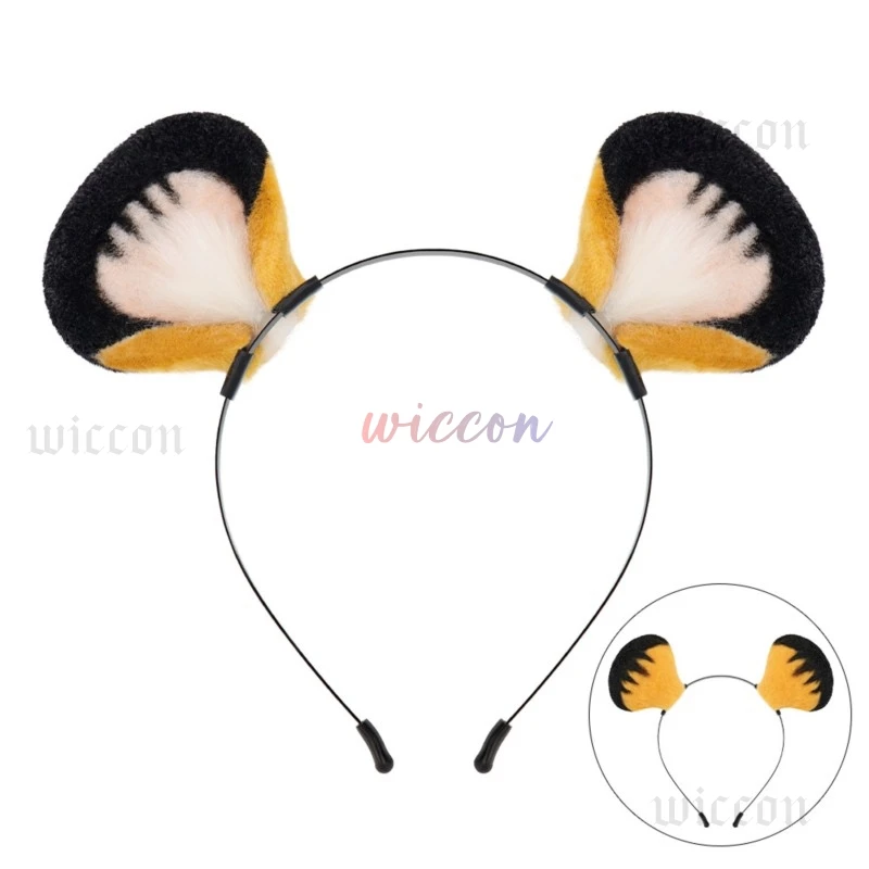 Ju FuFu Cosplay Animal Ears 98cm Tai Game Zenless Zone Zero Accessories Headdress Props Women Girls Halloween Carnival Party
