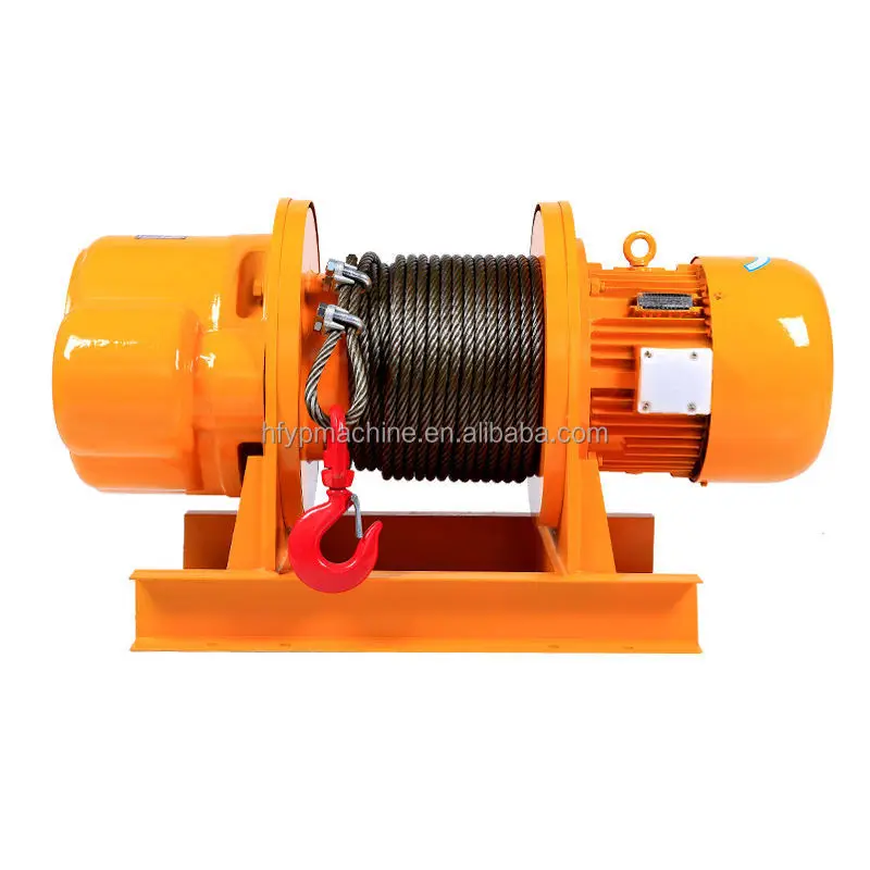 

Portable Electric Winch Electric Cable Pulling Winch Machine 220V Heavy Duty Winch with Remote Controller for Hotels