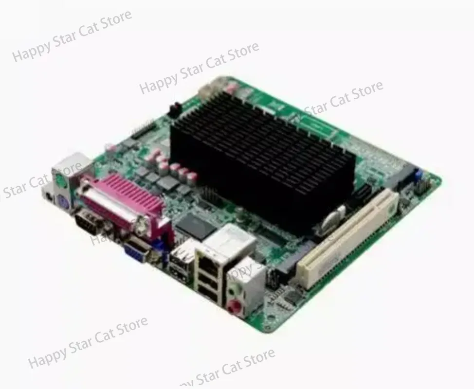 Placa base D425 Mini-ITX nueva original con CPU Intel ATOM, placa base integrada IPC SBC con 2*COM, 1*LAN, LPT, PS/2 para POS, alimentación ATX