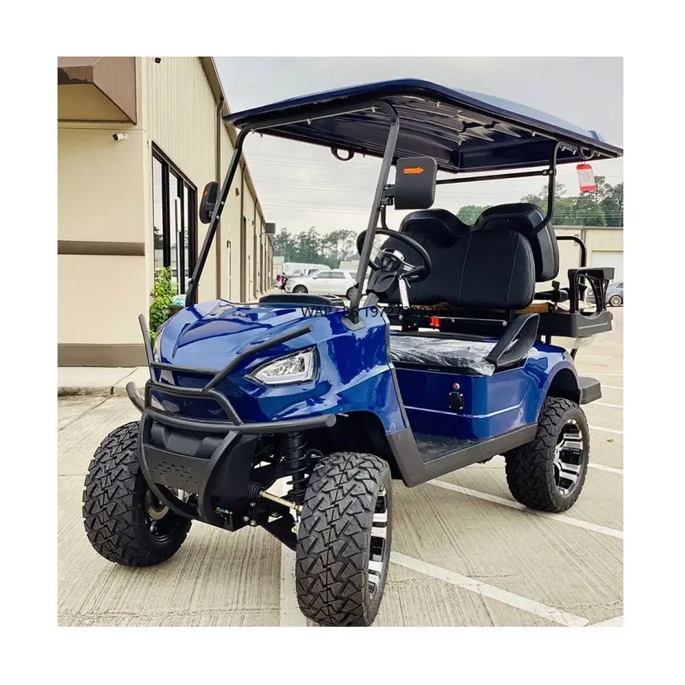

4-Seater Electric Golf Cart 48V/60V Lithium Battery Battery Operated Cool Electric Vehicle for Sale