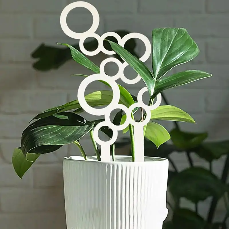 (.) 1Pcs Wooden Plant Trellis Honeycomb Bracket Creative Potted Plant Stand For Climbing Plants Garden Indoor/Outdoor Decoration