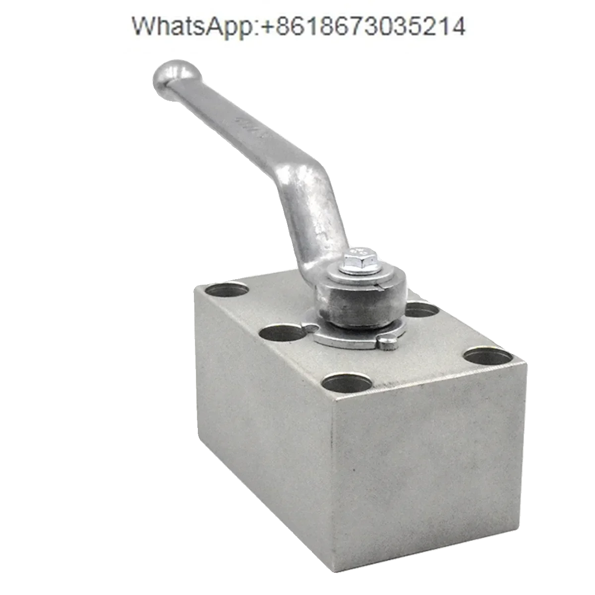

KHP plate stainless steel 304 high pressure hydraulic ball valve (PKH type) KHP-06 -10 -16