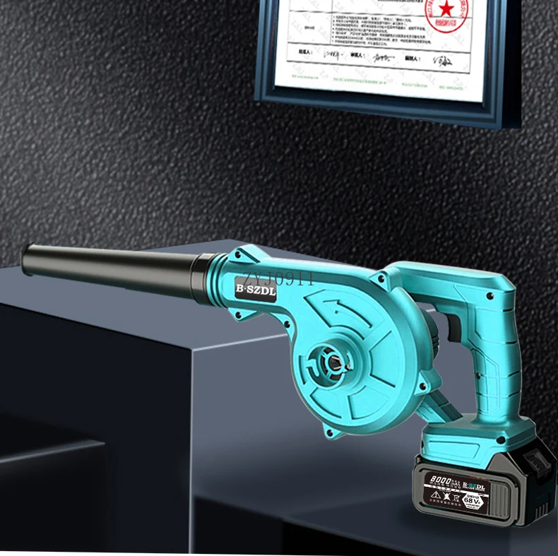 고전력 리튬 배터리 송풍기 충전식 헤어 드라이어 자동차 진공 청소기 눈 송풍기