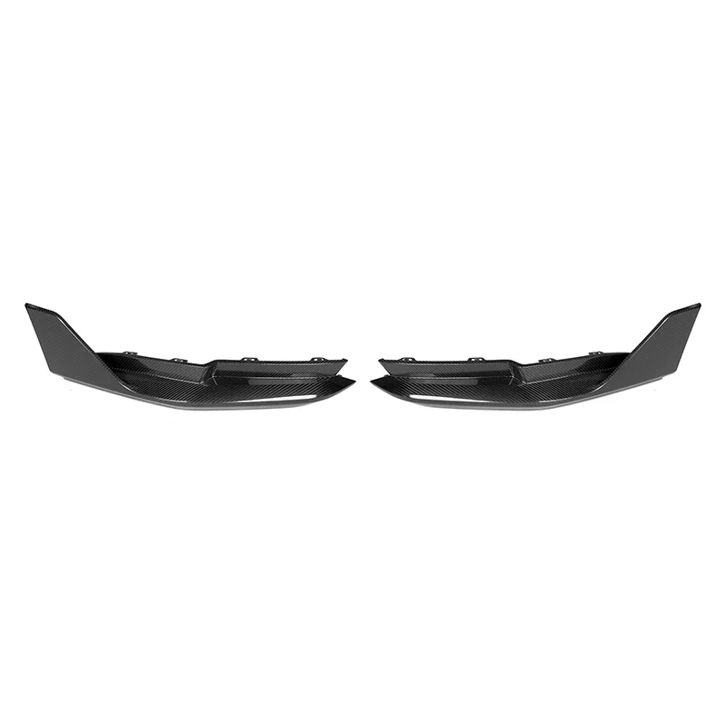 MP Style Car Rear Bumper Canard Splitters For BMW G80 M3 G82 M4 Dry Carbon Fibre Diffuser Lip Flaps Protector Corner Wcrapping