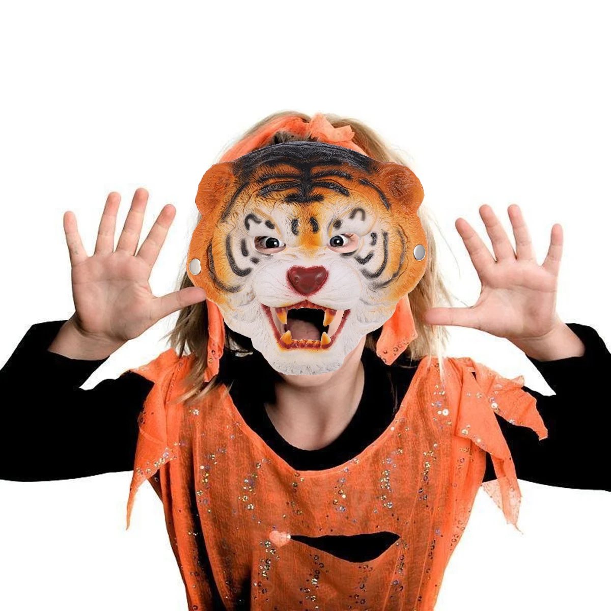 マスク 耐久性のある仮装パーティーアクセサリー ハロウィン用 ハロウィンマスク 仮面舞踏会 パフォーマンス カーニバル ごっこ遊び