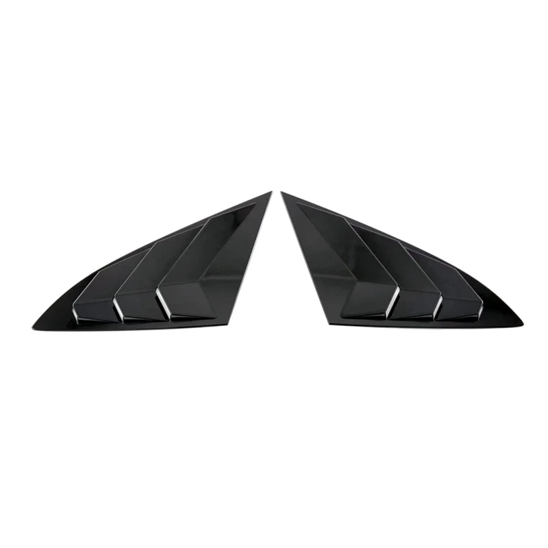 

Reliable-For Changan UNIV UNI-V 2023 2024 Car Rear Spoiler Wing Side Window Triangle Trim Cover Trim Accessories - ABS Black