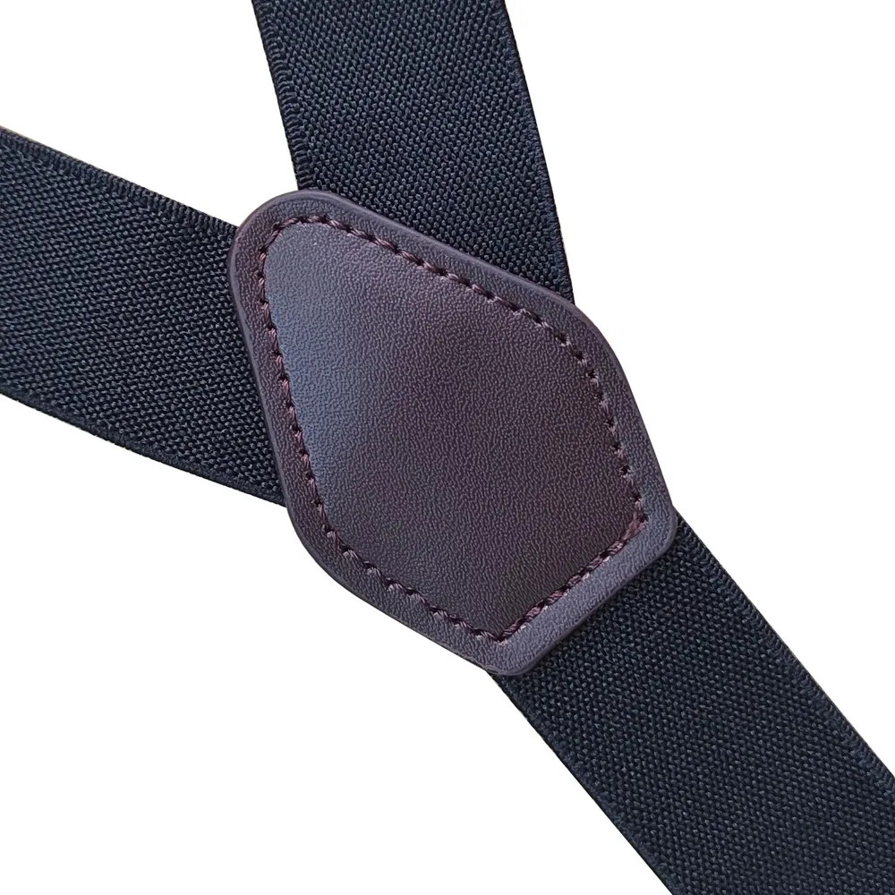 1 par de suportes de camisa masculina permanece em forma de y ajustável elástico perna suspensórios cintas antiderrapantes 3 clipes de metal meia liga braçadeiras